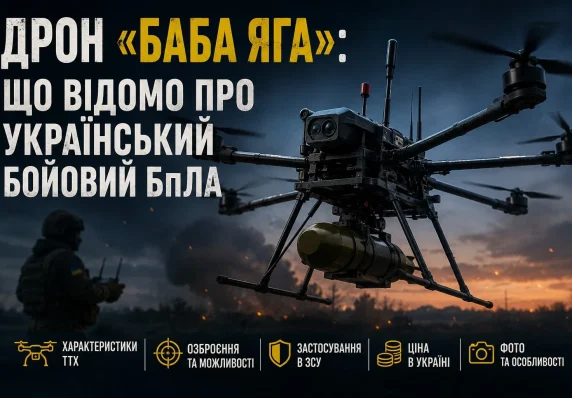 Гроза окупантів – дрон «Баба Яга», що викликає у російських військах жах та асоціації з надприродніми явищами