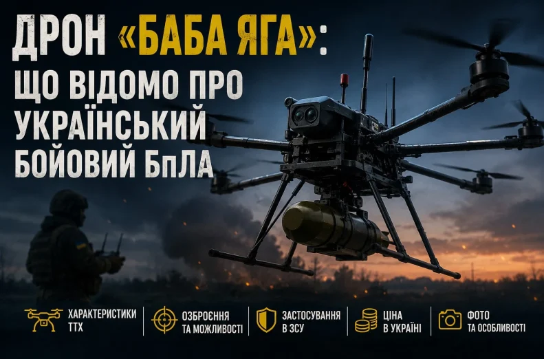 Гроза окупантів – дрон «Баба Яга», що викликає у російських військах жах та асоціації з надприродніми явищами