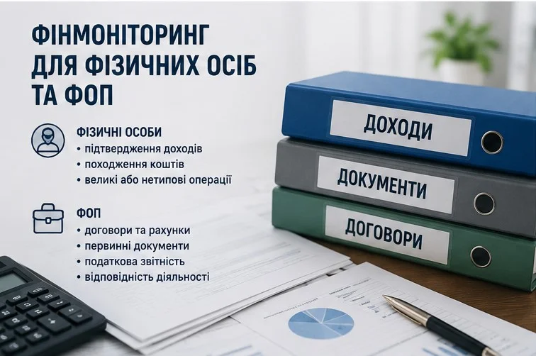 Для підприємців та решти громадян правила фінмоніторингу дещо відрізняться, адже ФОПи отримують кошти регулярно