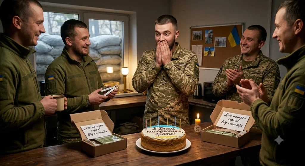 Привітання військового з Днем народження