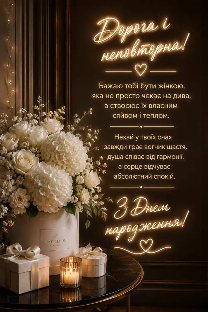 Розкішний букет у білих кольорах для жінки