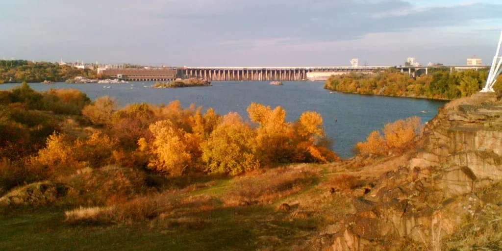 осінь на острові Хортиця
