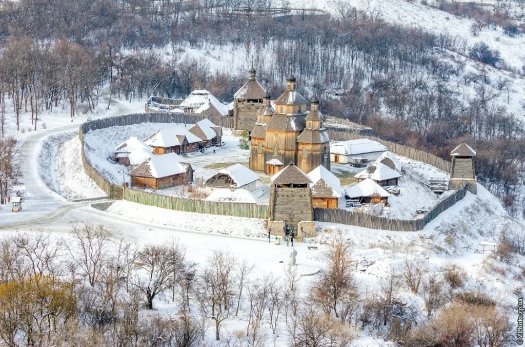 зимове фото Хортиці